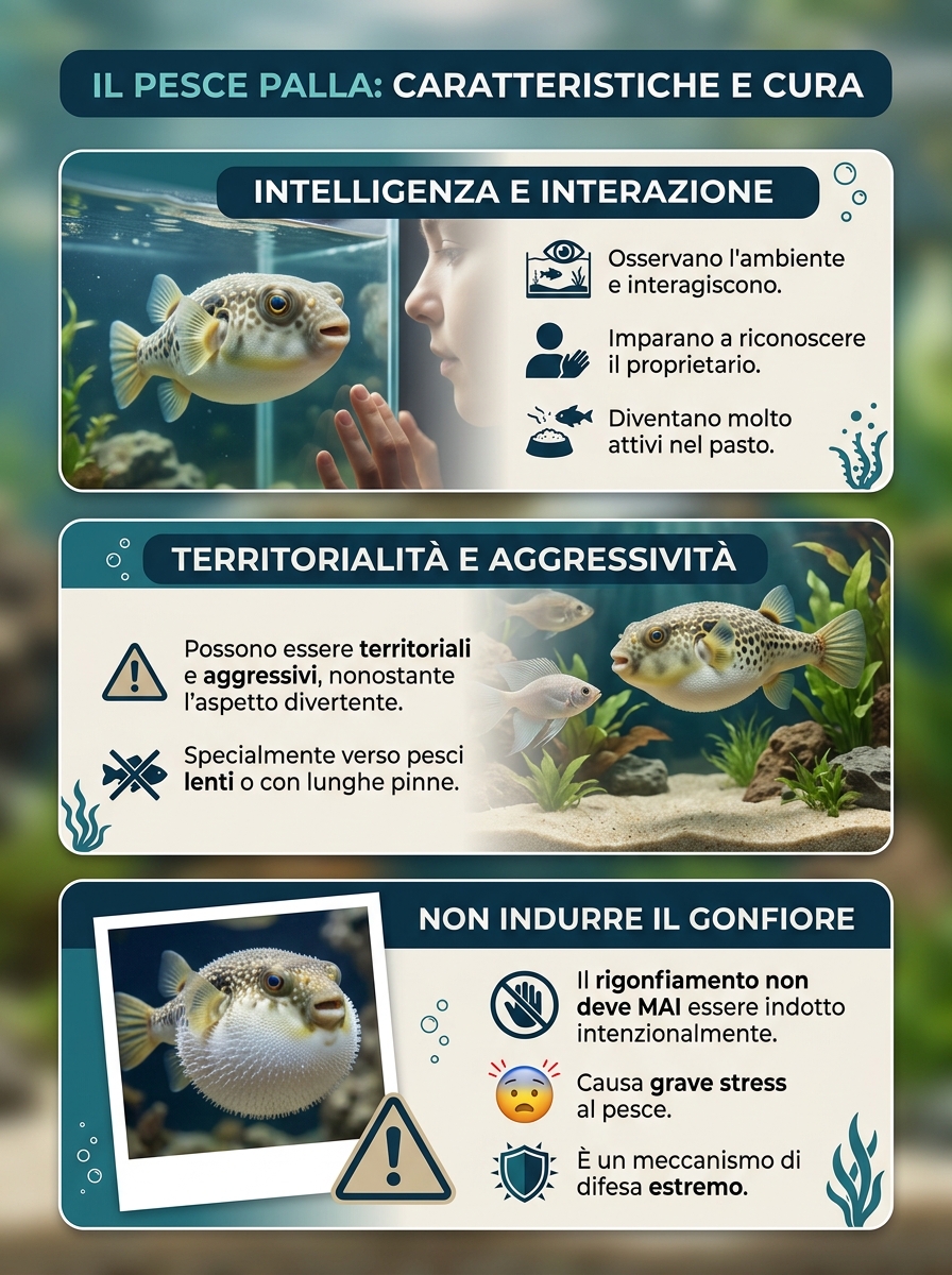 Pesce palla e comportamento
