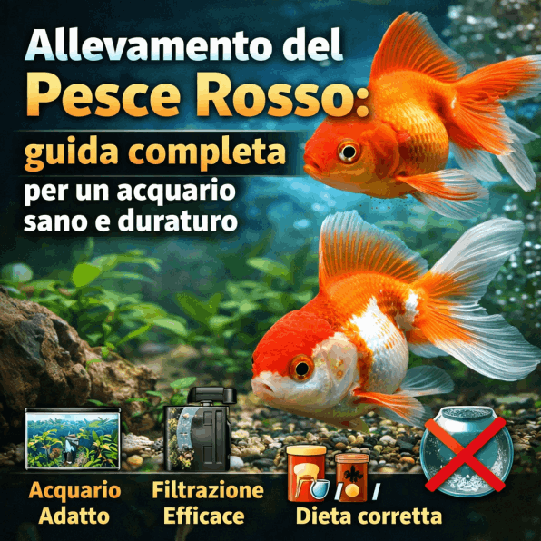 Come allevare il pesce rosso