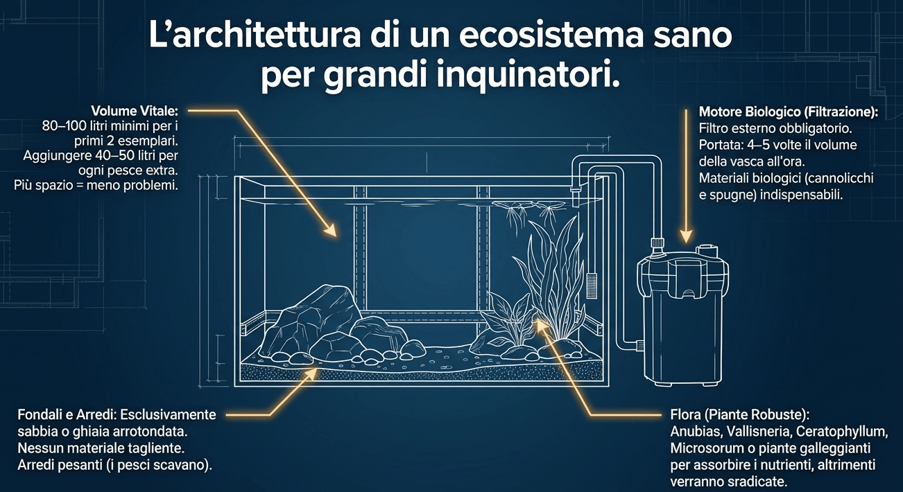 guida allevamento pesce rosso