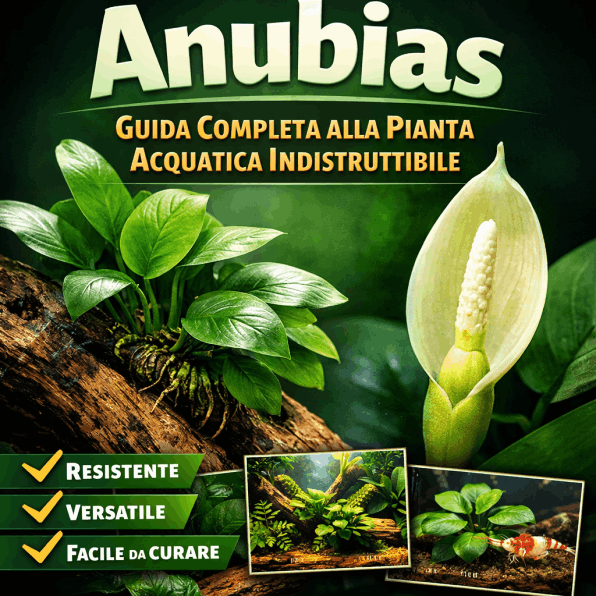 Tutto sull'anubias pianta acquario