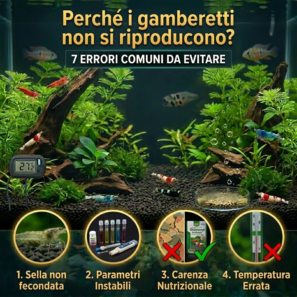 Consigli riproduzione caridine