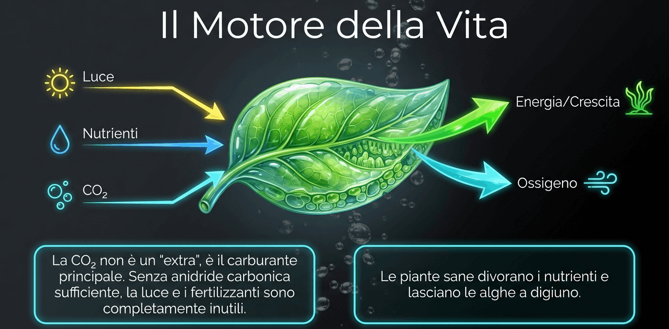 co2 in acquario