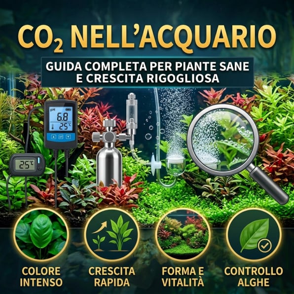 Guida alla co2 in acquario