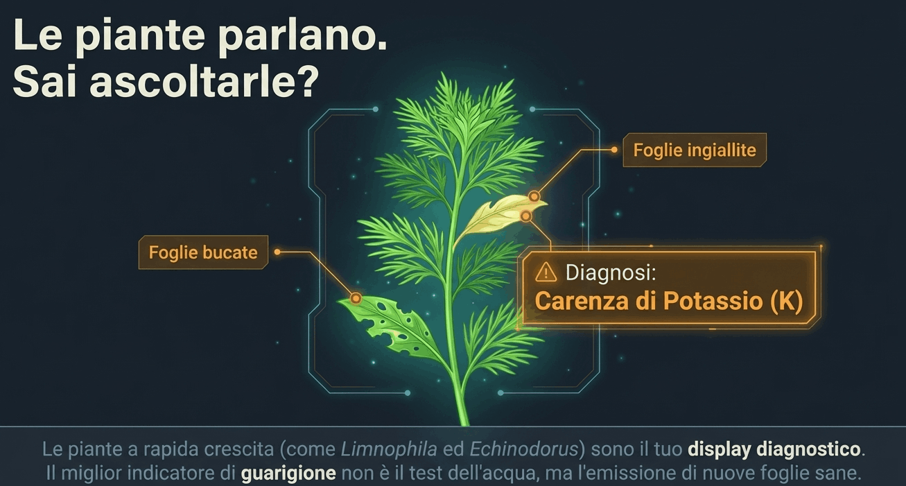 carenza di potassio