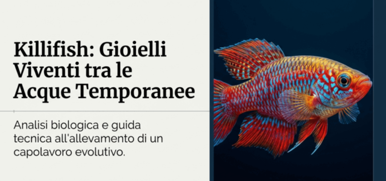 Kilifish in acquario