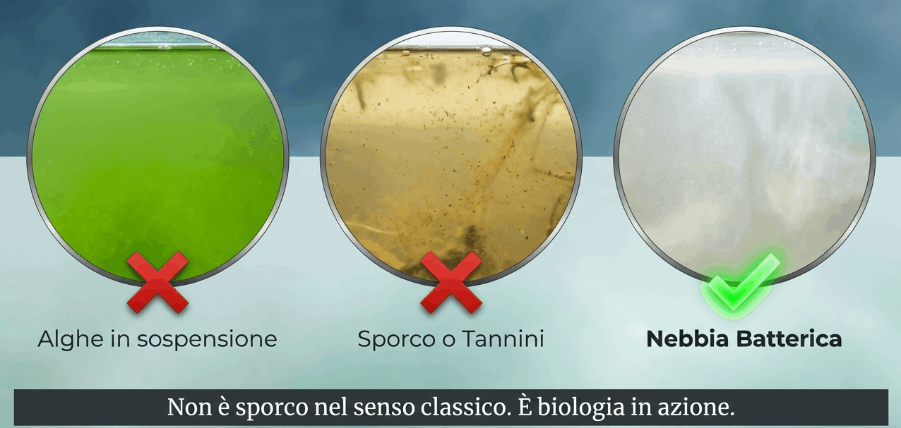 acqua lattiginosa