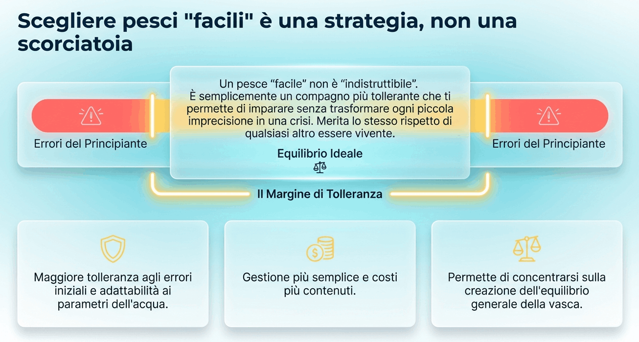 Pesci facili per cominciare
