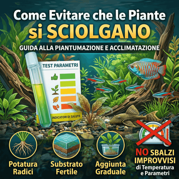Piante che muoiono dopo l'acquisto