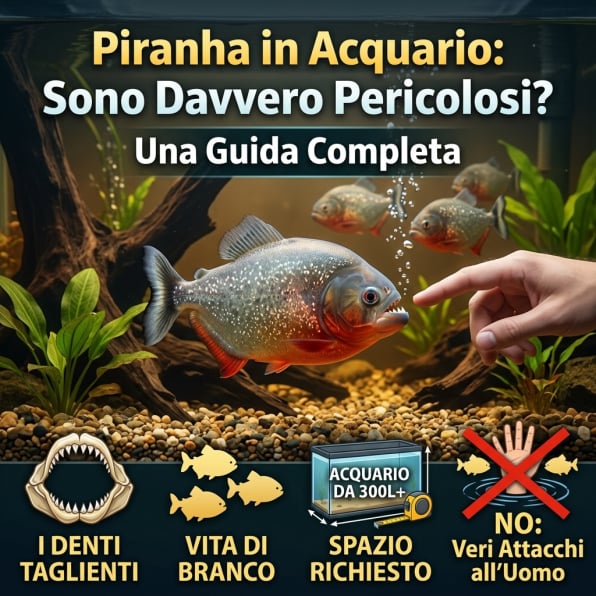 Come allevare i Piranha in acquario