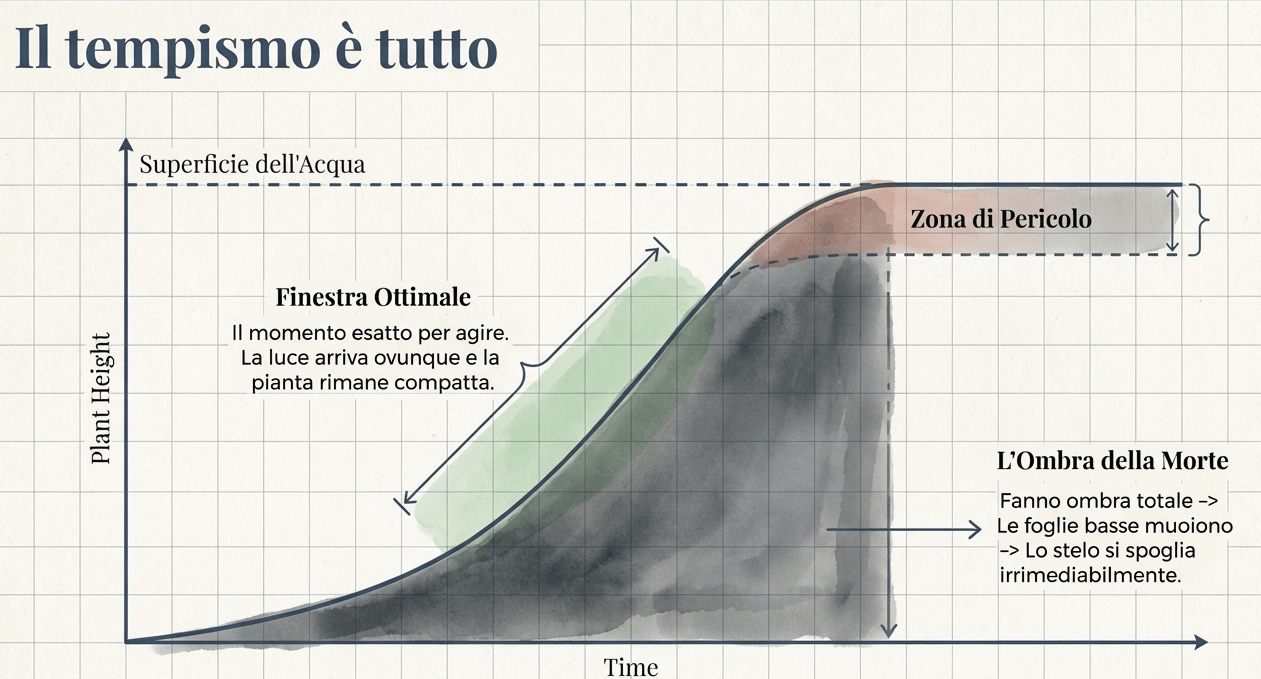 momento giusto per potare
