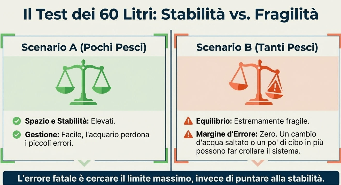 esempio quanti pesci in acquario