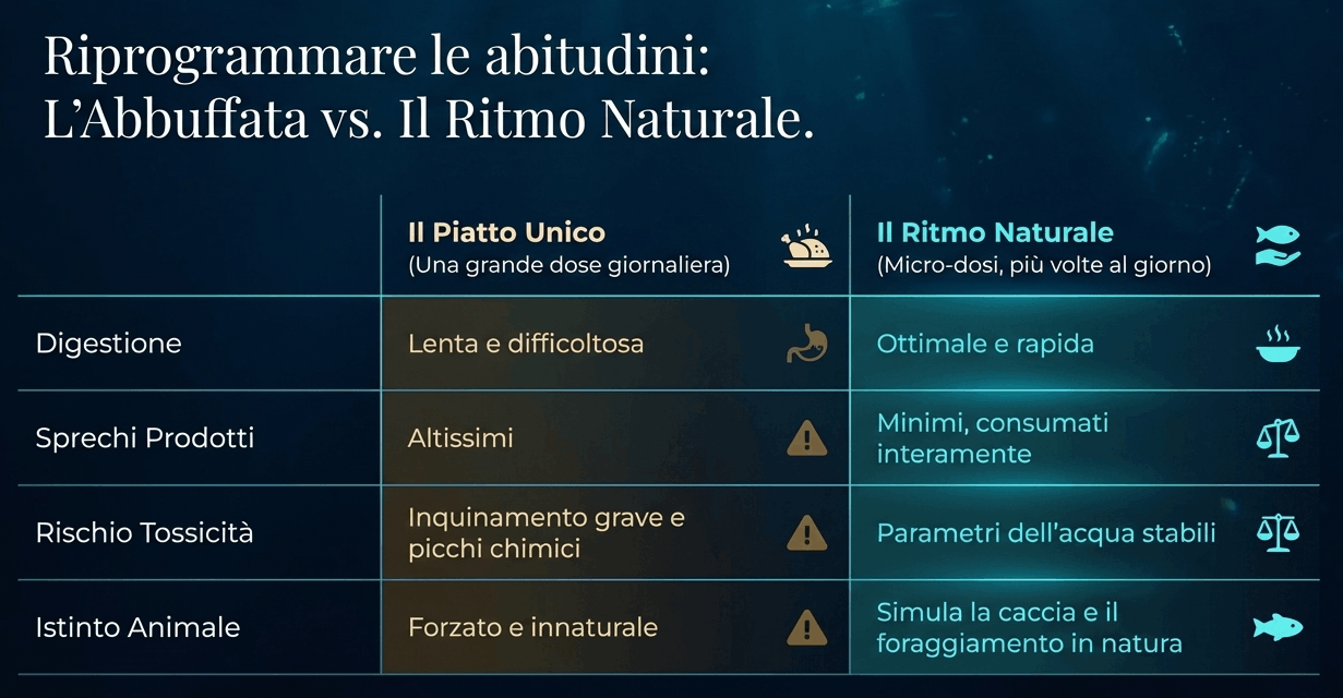 non abbuffare i pesci
