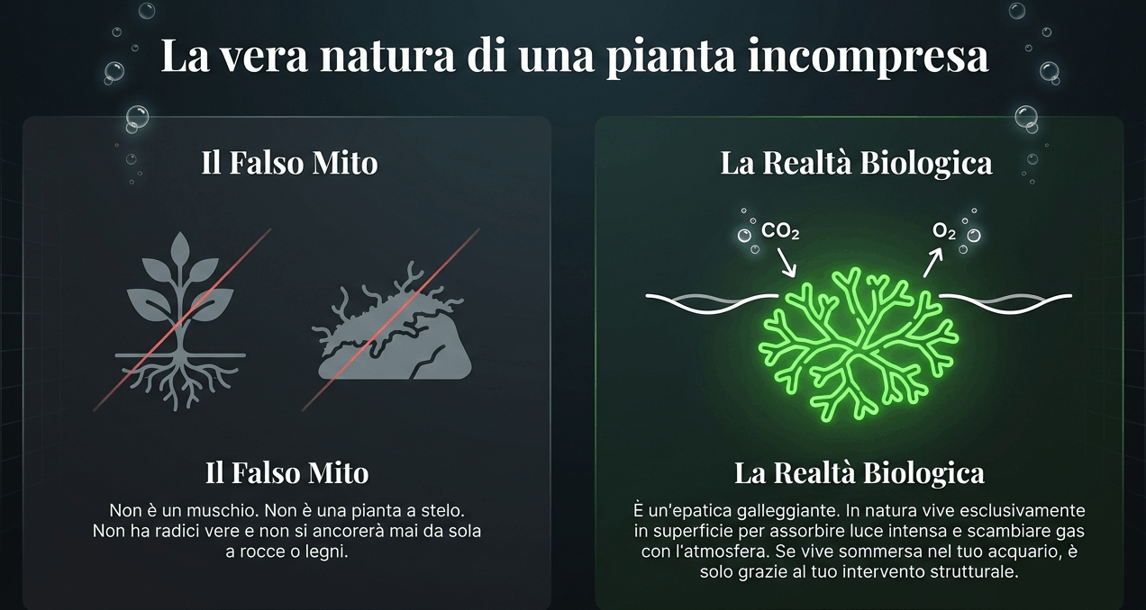legare riccia fluitans