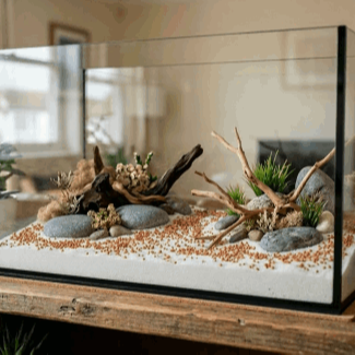 Semi pratino acquario