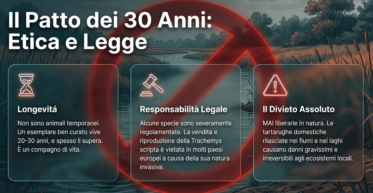 le tartarughe acquatiche sono vietate?