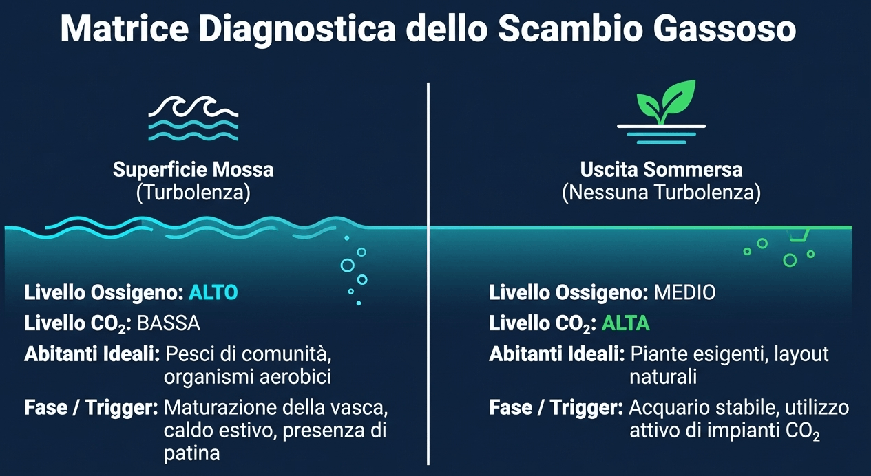 uscita filtro meglio superficie o profondità?