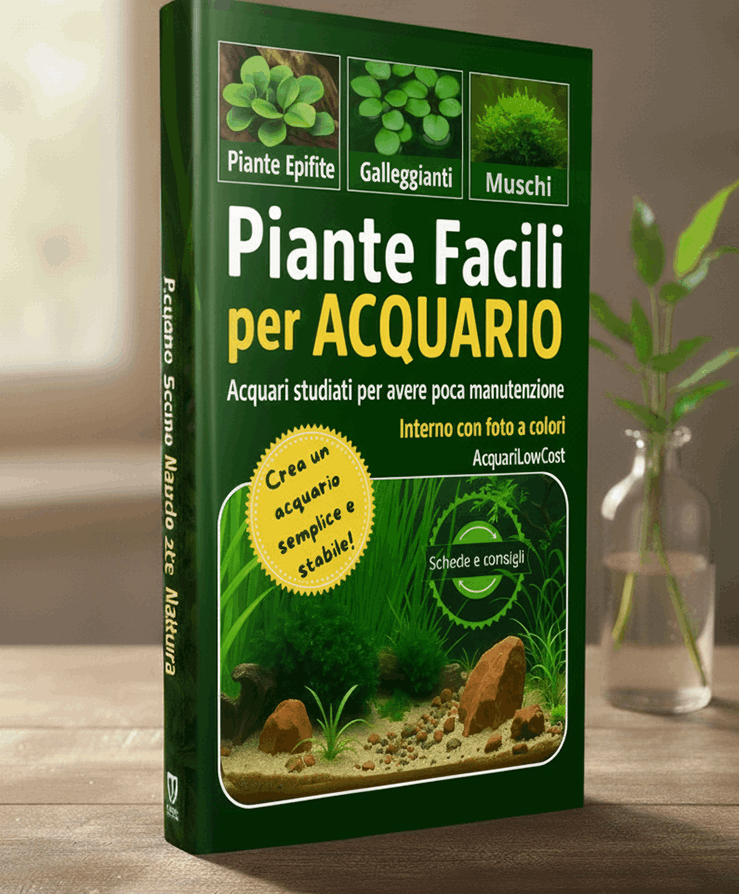 Piante facili per acquario dolce allestimento semplice e acquario piantumato per principianti