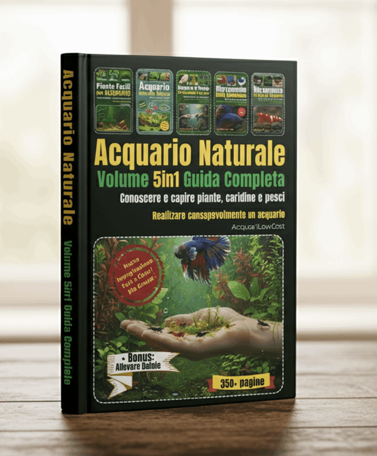 Acquario naturale guida completa 5in1 allestimento gestione e stabilità ecosistema acquatico